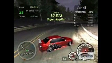 Nfs Under ground 2 Drift Record