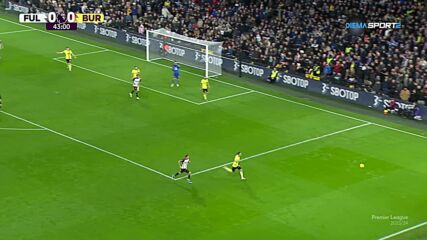 Fulham vs. Burnley FC - 1st Half Highlights