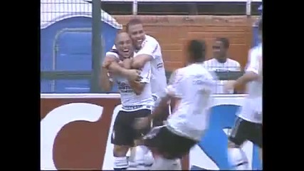 Incredible Roberto Carlos Corner kick goal v Portuguesa