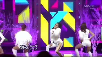 New F. O - Bounce @ Inkigayo (25.12.2011)