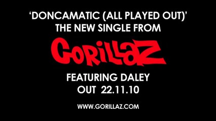Gorillaz feat Daley - Doncamatic 