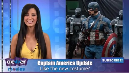 Chris Evans In Captain America Costume 