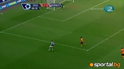Хъл Сити (1 - 4) Бърнли 10.04.10