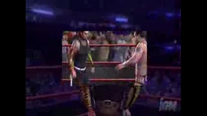 Jeff Hardy Entrance Finisher Smackdown vs Raw 2008