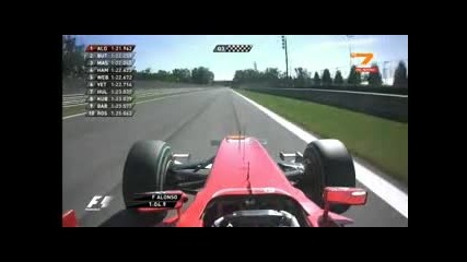 Formula 1 Италия Квалификации част 5 