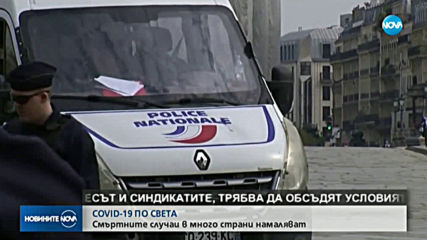 COVID-19 ПО СВЕТА: Смъртните случаи в много страни намаляват