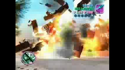 GTA Vice City Big explosions - Trainer used