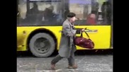 Как се спира тролейбус в Русия