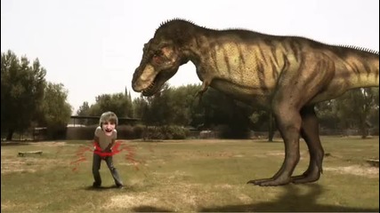 Фред срещу динозавар Рекс (смях) 