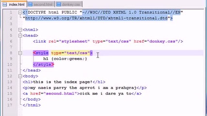 Xhtml and Css Tutorial - 35 - Overriding Styles