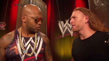 Flo Rida deals with an interrupting Heath Slater: Raw, July 21, 2014 (extended version)
