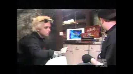 Billie Joe Armstrong Getting Tattoo