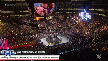 The Undertaker receives incredible ovation from WWE Universe: WWE Hall of Fame 2022