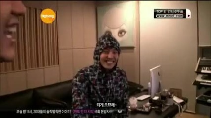 Bigbang Tv - In the recording studio [5.10.2010]