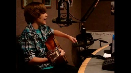 Fly92.3 Welcomes Justin Bieber - One Time Acoustic Live 6 - 16 - 09 