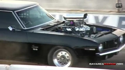 Blown Camaro vs 93 Svt Cobra