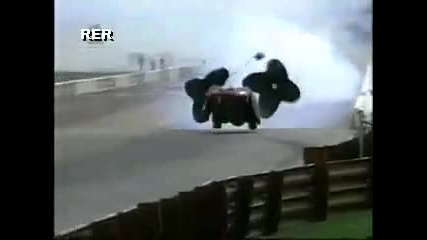 Dragster 10000hp crashed