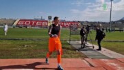 Размяна на реплики между футболисти на Славия и фенове на Ботев Вр