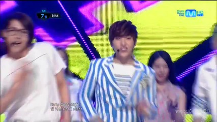 (hd) B1a4 - Baby good night (goodbye stage) ~ M Countdown (21.06.2012)