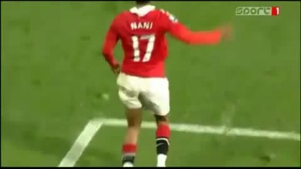 Златен гол на Nani срешу Tottenham 