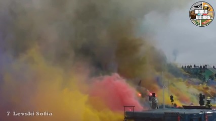 Top 10 за пирошоу по време на футболен мач през 2015 година.