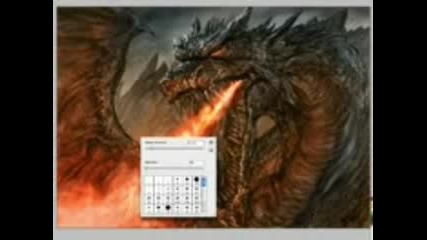 Speed Painting A Dragon Again. 