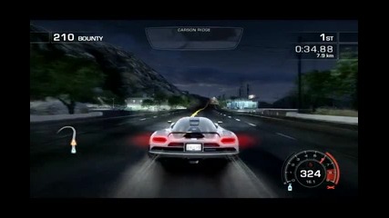 Need For Speed Hot Pursuit Gameplay Koenigsegg vs koenigsegg Hd