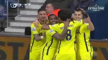 Уест Бромич 0:3 Тотнъм 31.01.2015