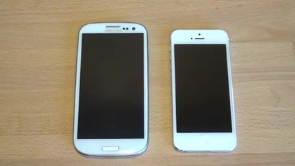 iphone 5 vs. Galaxy S Iii