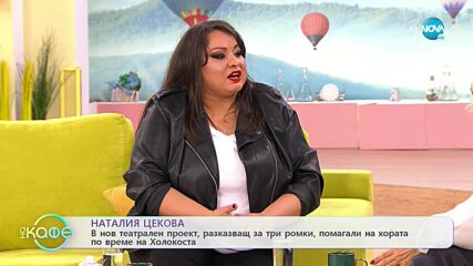 „На кафе“ с актрисата Натали Цекова (13.01.2023)