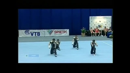 Русия както винаги изроди ... acrobatic gymnastics world championships 2010 
