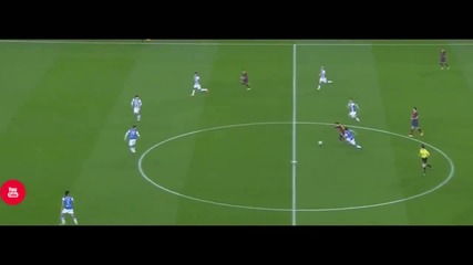 Най-доброто от Лионел Меси срещу Реал Сосиедад (05.02.2014)