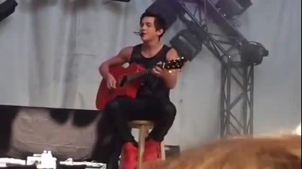 Austin Mahone Forever Cover- Tampa Soundcheck 2-25-14