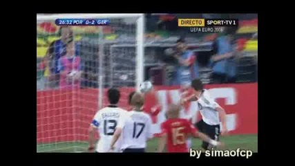 Евро 2008 Португалия - Германия 0:2 Клоэе