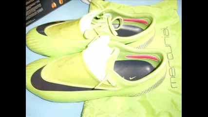 Nike Mercurial Vapor Iv Adidas F50.9 Tunit