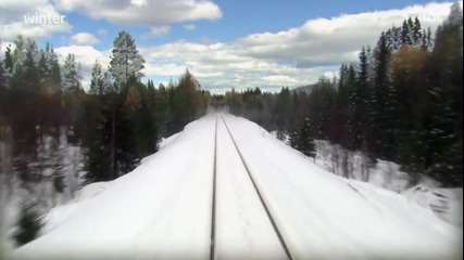 Пътуване през сезоните с влак