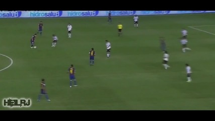 Messi and Fabregas 2012