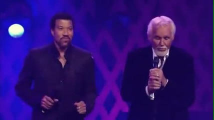 Kenny Rogers & Lionel Richie - Lady Live