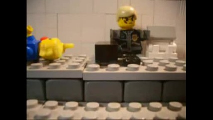 The Simpsons intro lego style