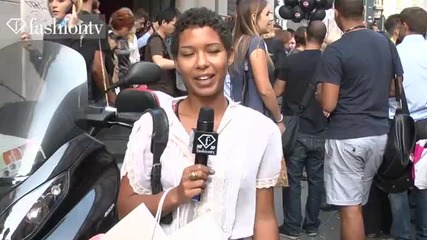 Fashion Week's Best Dressed at Frankie Morello - Milan Spring 2012 Mfw - F People
