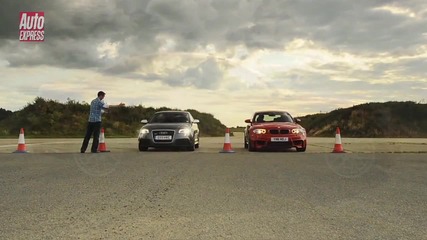 Audi Rs3 Sportback v Bmw 1 Series M Coupe Drag Race - Auto Express