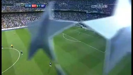 22.05.2010 Шампионска Лига Финал Байерн Мюнхен 0 - 2 Интер първи гол на Диего Милито 