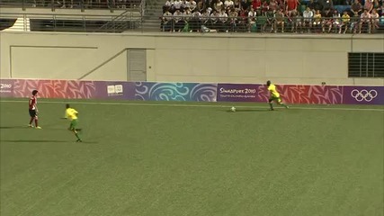Младежки олимпийски игри 2010 - Футбол Сингапур - Зимбабве 3:1 Мъже 