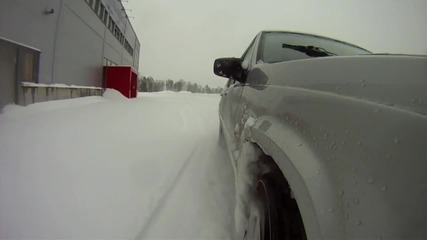 Volvo 940 Turbo Winter Drifting
