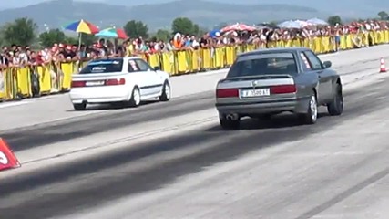 Audi s2 turbo vs bmw e30 turbo
