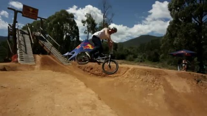 Big Bmx dirt competition in Australia - Red Bull Dirt Pipe 2 