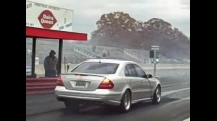 Worlds Fastest E55 Amg, Boost Only Record11.05 @ 124.9