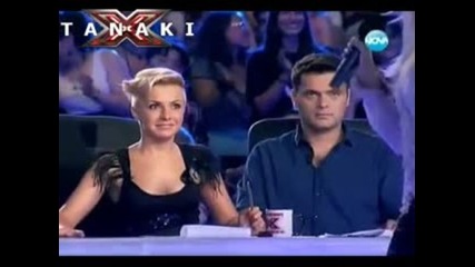 X-factor - Mari - Момиче пада от сцената
