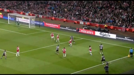 Арсенал 2-1 Нюкясъл (12.03.2012)