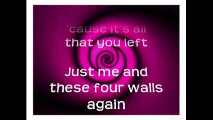 Miley Cyrus - Four Walls (with Lyrics) 